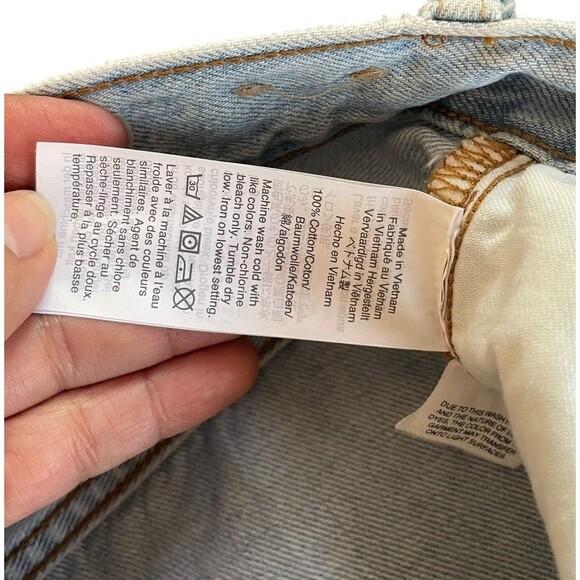 Madewell‎ The Perfect Vintage Jeans Womens Size 27 Blue Light Wash High-Rise - Picture 8 of 13